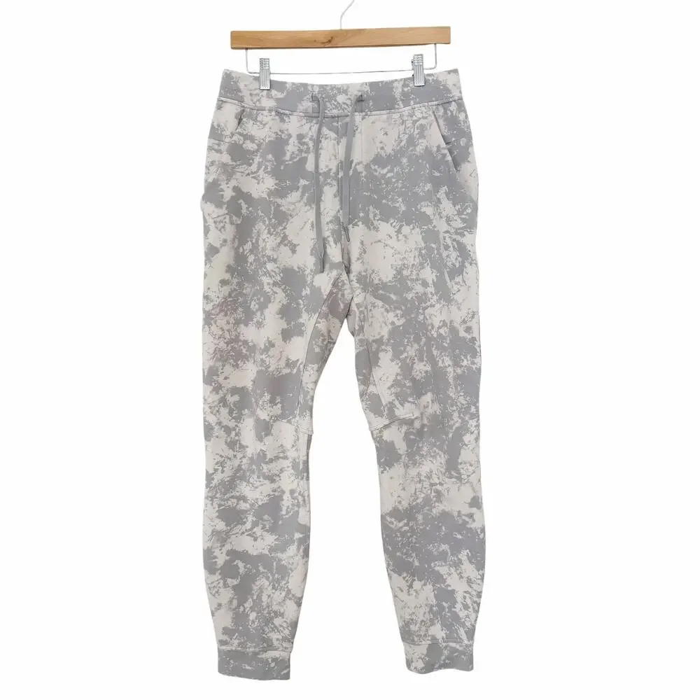Lululemon City Sweat Joggers Spectral White Opal Silver Sz M